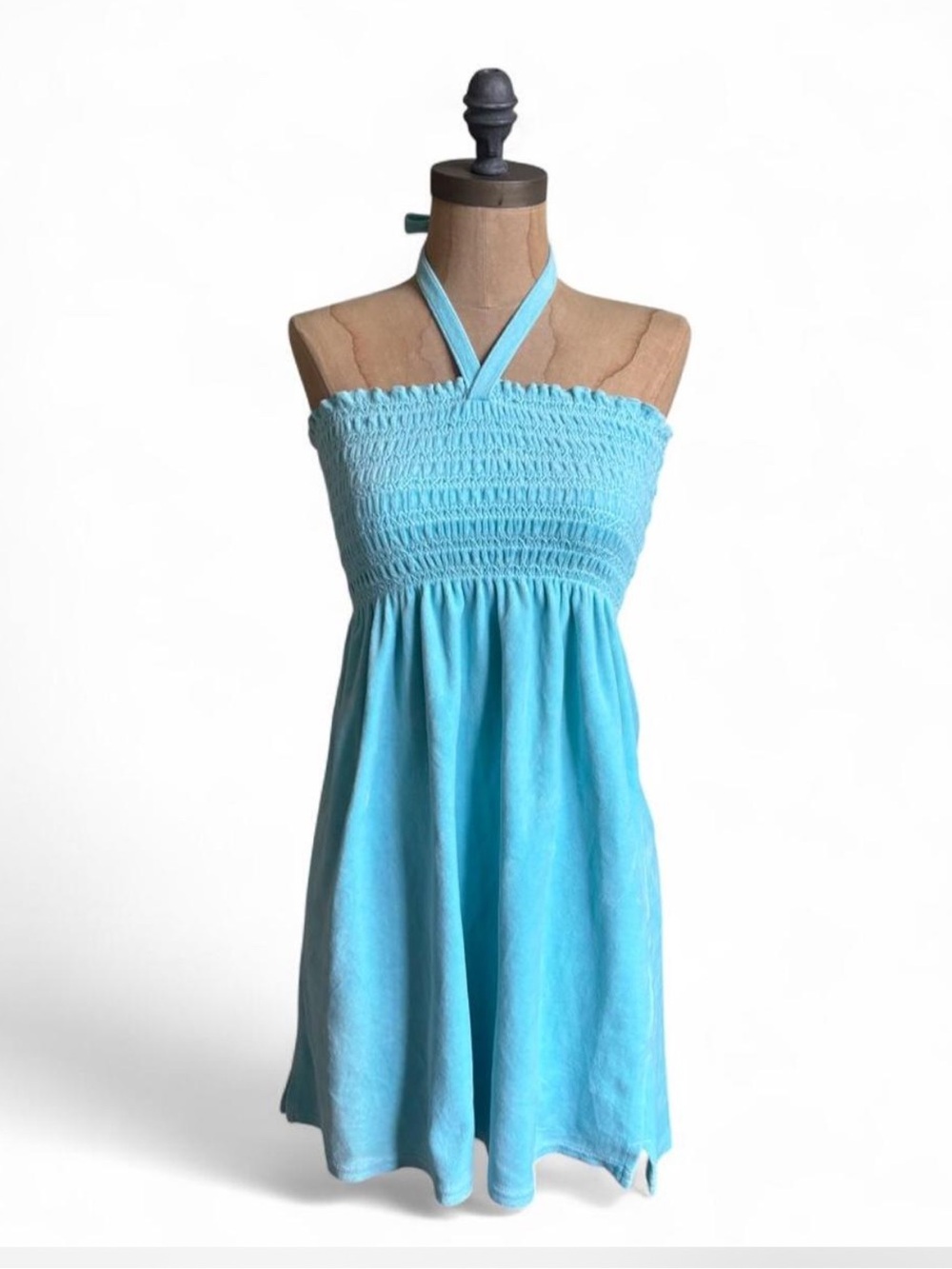 VTG Y2K Juicy Couture Aqua
Velour Tube Dress